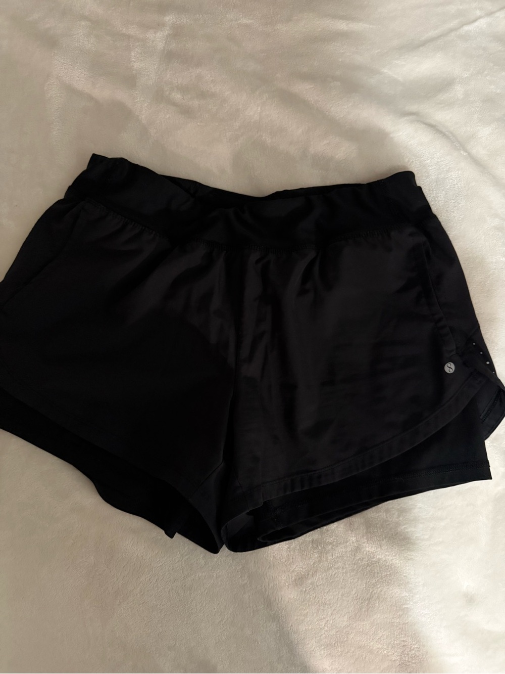 Black Running Shorts